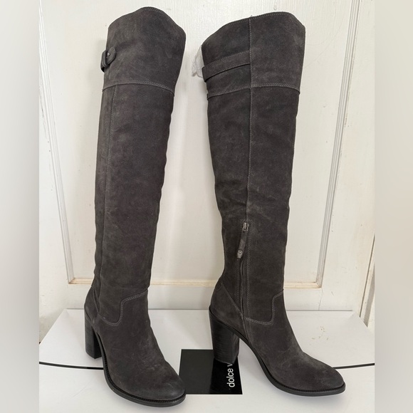 Dolce Vita Okana Suede Boots Sz 10 - Picture 2 of 10